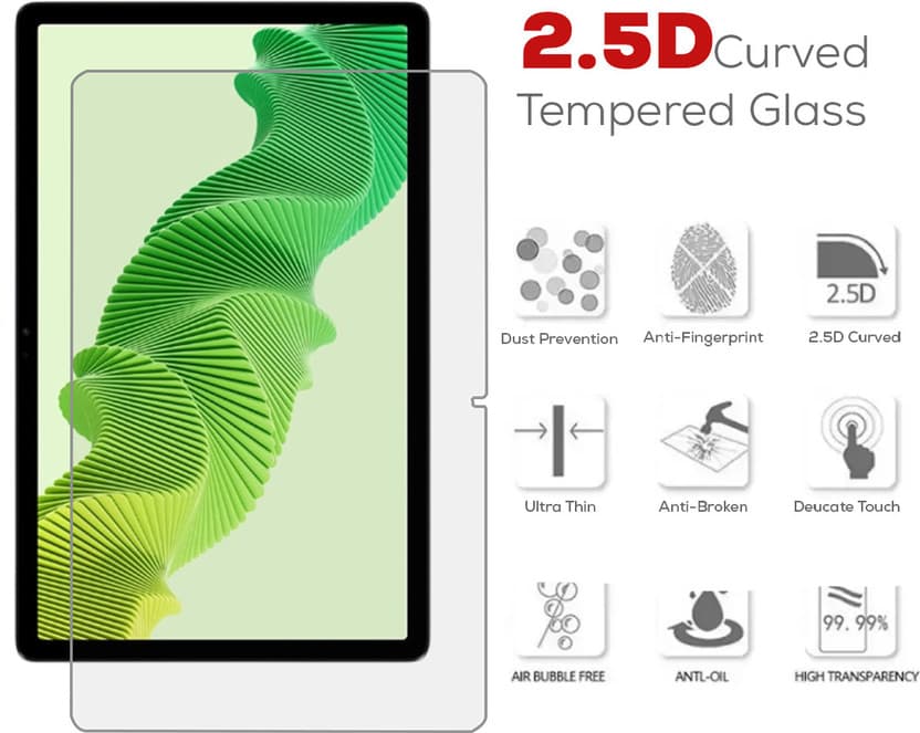Gorilla Cases Edge To Edge Tempered Glass for Realme Pad 2 11.5 i...more 2