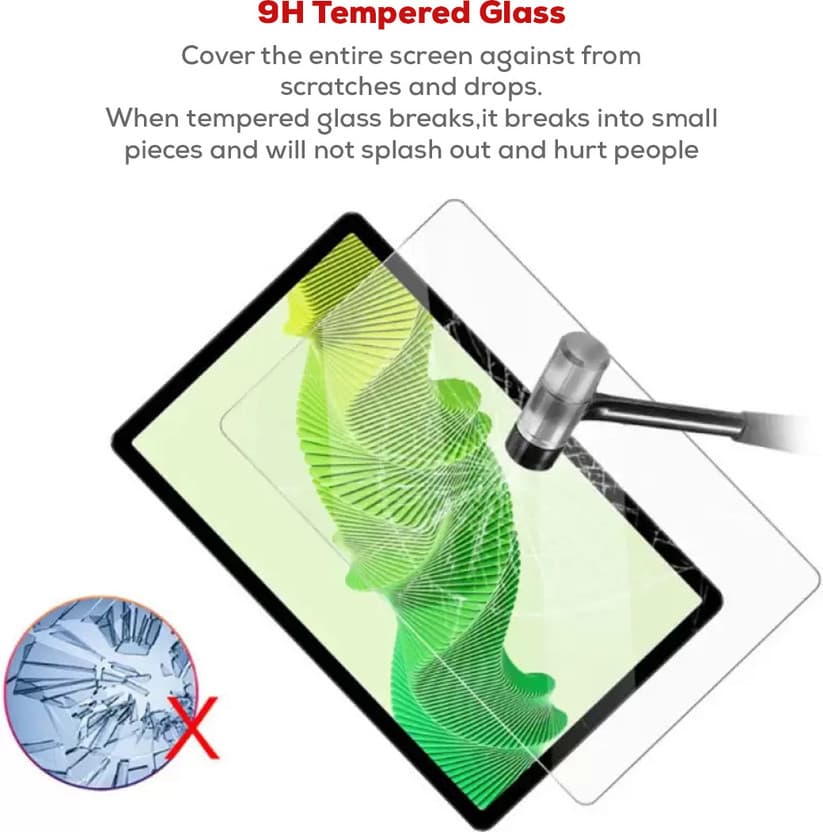 Gorilla Cases Edge To Edge Tempered Glass for Realme Pad 2 11.5 i...more 3