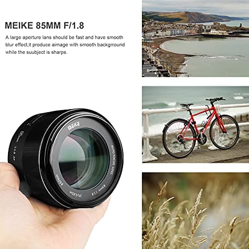 Meike 85mm f1.8 SE II Full Frame Auto Focus STM Telephoto Lens for Nikon F Mount DSLR Camera and Compatible with Nikon APS-C Cameras D610 D750 D780 D810 (𝐮𝐩𝐠𝐫𝐚𝐝𝐞𝐝) 5