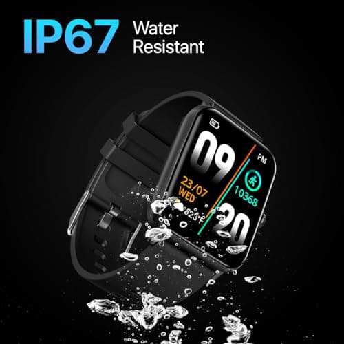 Fire-Boltt Ninja Call Pro Bluetooth Calling Smart Watch, 1.69″ HD Display,Dual Chip,AI Voice Assistant, 120+ Sports Modes, SpO2 & Heart Rate Monitor, Fitness Tracker Smartwatch for Men & Women - Black 6