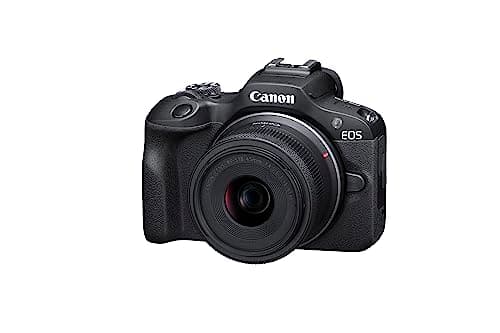 Canon EOS R100 24.1 MP Mirrorless Camera (Black) with RF-S18-45mm f/4.5-6.3 is STM Optical Zoom Lens | 4k Video 2