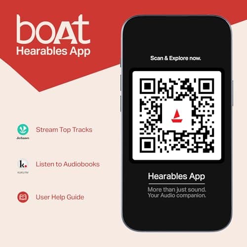 boAt Aavante Bar 490 10W Signature Sound, Dual Full-Range Drivers,7 HRS Battery, Built-in Mic,2.0 CH, Free Music Streaming on JioSaavn, Bluetooth Sound Bar, Soundbar Speaker (Classic Black) 2