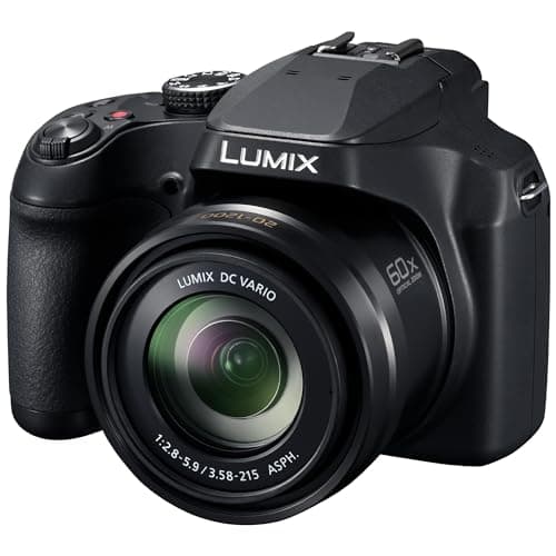 Panasonic LUMIX FZ80D Point and Shoot Digital Camera 4K Photo/Video Recording with Power Optical Image Stabilizer, Vlogging Camera with 60X Optical Zoom & 20-1200mm Wide-Angle Lens - DC-FZ80D 2
