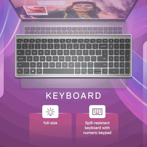 Dell 15 SmartChoice (Previously Inspiron), Intel 13th Gen Core i5-1334U, 16GB, 1TB SSD, FHD,15.6"/39.62cm, Win 11, MSO'24, Silver, 1.62kg, [Dell 15], 12 Month McAfee, Backlit KB, Thin & Light Laptop 6