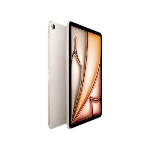 Apple iPad Air 11″ with M3 chip: Built for Apple Intelligence, Liquid Retina Display, 1TB, 12MP Front/Back Camera, Wi-Fi 6E, Touch ID, All-Day Battery Life — Starlight 2