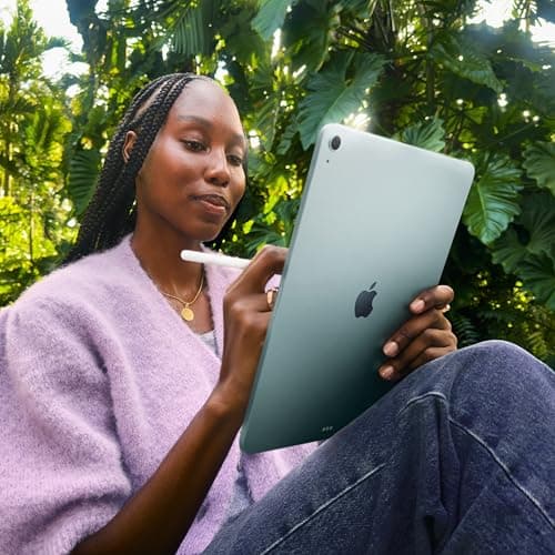 Apple iPad Air 11″ with M3 chip: Built for Apple Intelligence, Liquid Retina Display, 1TB, 12MP Front/Back Camera, Wi-Fi 6E, Touch ID, All-Day Battery Life — Starlight 4