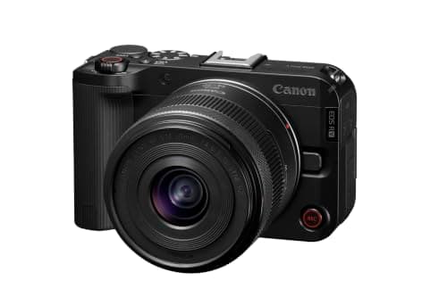 Canon EOS R50 V Smartchoice Mirrorless Camera Kit with RF-S14-30mm F4-6.3 is STM PZ Lens – Black | 24.2 MP APS-C Sensor, 4K Video, Compact Design 4