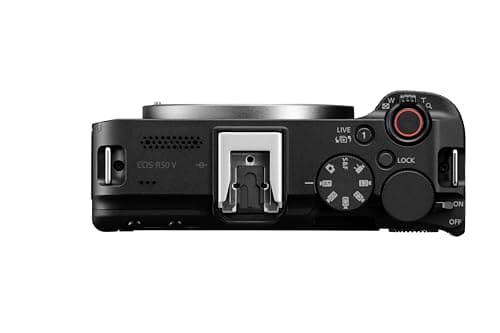Canon EOS R50 V Smartchoice Mirrorless Camera Kit with RF-S14-30mm F4-6.3 is STM PZ Lens – Black | 24.2 MP APS-C Sensor, 4K Video, Compact Design 6