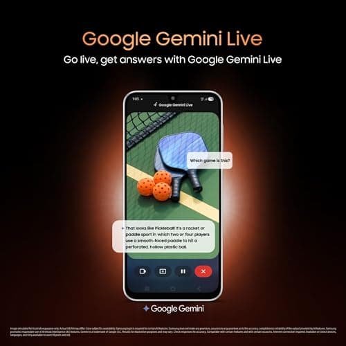 Samsung Galaxy M36 5G Mobile (Velvet Black, 6GB RAM, 128GB Storage) | Google Gemini| Gorilla Glass Victus+ | 7.7mm | AI Enhanced 50MP OIS Triple Camera| Nightography| Lag-free Gaming | Without Charger 6