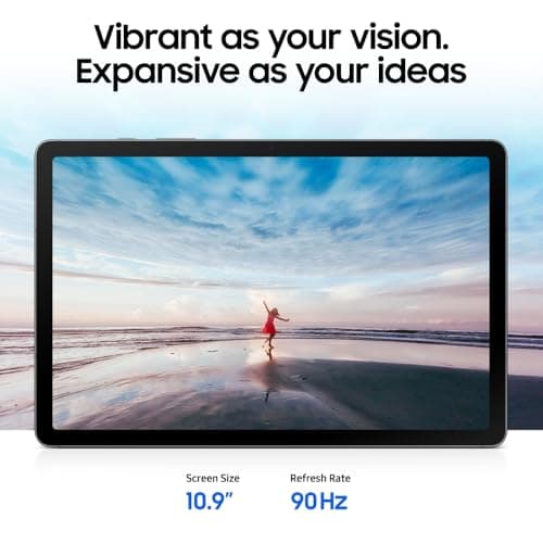 Samsung Galaxy Tab S10 Lite with AI [Smartchoice], S Pen in-Box, 27.7 cm (10.9 Inch) Display, Object Eraser, 90Hz Refresh Rate, IP42 Rating, 6GB RAM, 128GB Storage, Wi-Fi Tablet, Gray 3