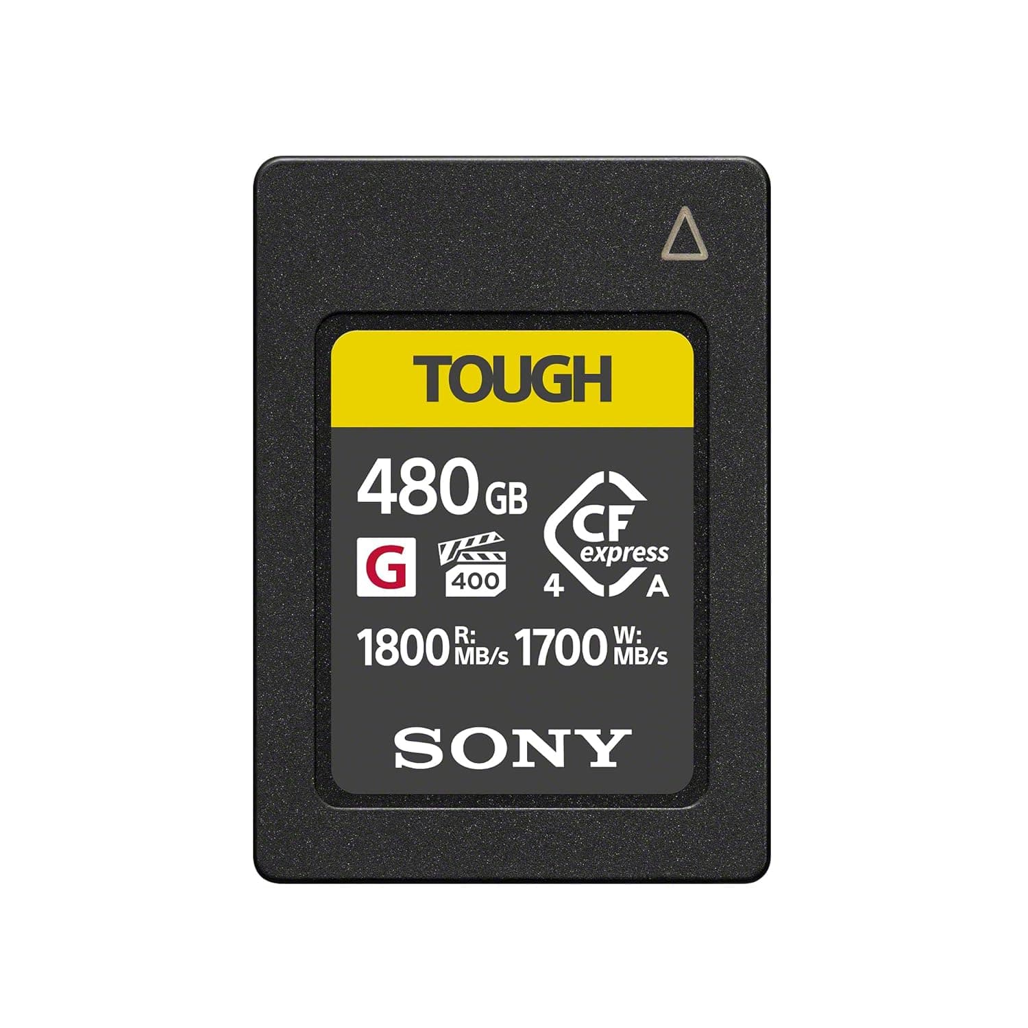 Sony CEA-G480T Professional CFexpress 4 Standard Type A Card 480GB, Read Speed upto1800 MB/s, Write Speed 1700MB/s, VPG400, 4K Video Compatible with Sony Alpha and FX Cameras. 2
