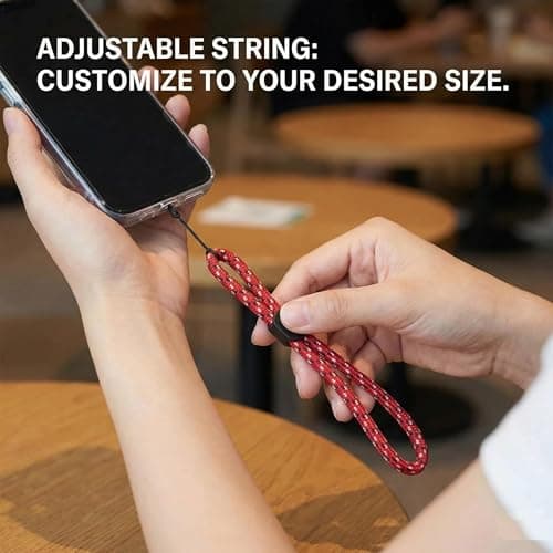 GadgetBite Multipurpose Hand Wrist Strap Lanyard Adjustable Nylon Wristlet Keychain for Mobile Phone Case Holder, Keys, Camera, ID Card & USB Flash Drive 4