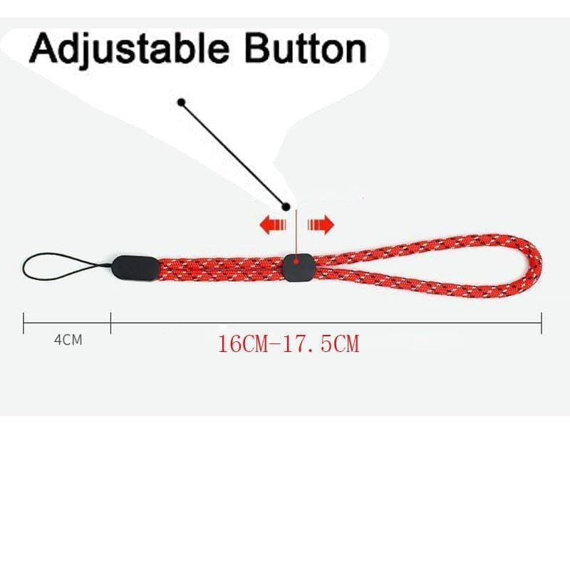 GadgetBite Multipurpose Hand Wrist Strap Lanyard Adjustable Nylon Wristlet Keychain for Mobile Phone Case Holder, Keys, Camera, ID Card & USB Flash Drive 7