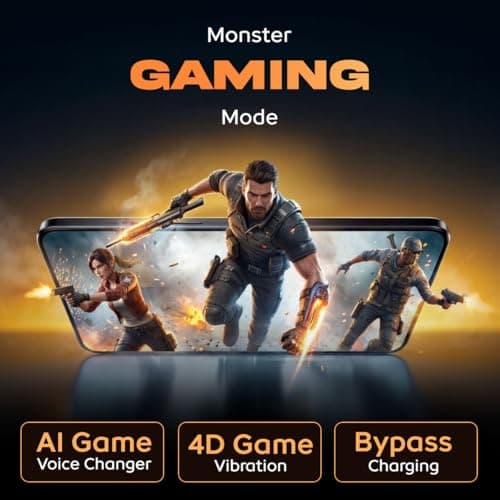 iQOO Z11x 5G (Titan Black, 6GB RAM, 128 GB Storage) | Dimensity 7400-Turbo Processor | 7200 mAh Battery | 4K Video Recording Front & Back | IP68 & IP69+ | Powered by OriginOS 6 6