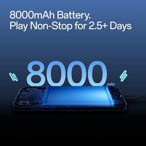 OnePlus Nord CE6 | 8GB+128GB | Fresh Blue | Snapdragon 7s Gen 4 | Segment's Fastest Touch Response | 8000mAh Battery | 144Hz 1.5K AMOLED Display | 50MP Main + 32MP Selfie 4K Cameras | IP66,68,69,69K 5