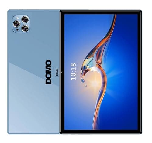 DOMO Slate SL39 10.1-Inch 4G Tablet PC, 4GB RAM + 32GB inbuilt Storage,1TB Expandable, Bluetooth, Dual SIM Slot, Octa Core CPU, GPS, [Blue] 2