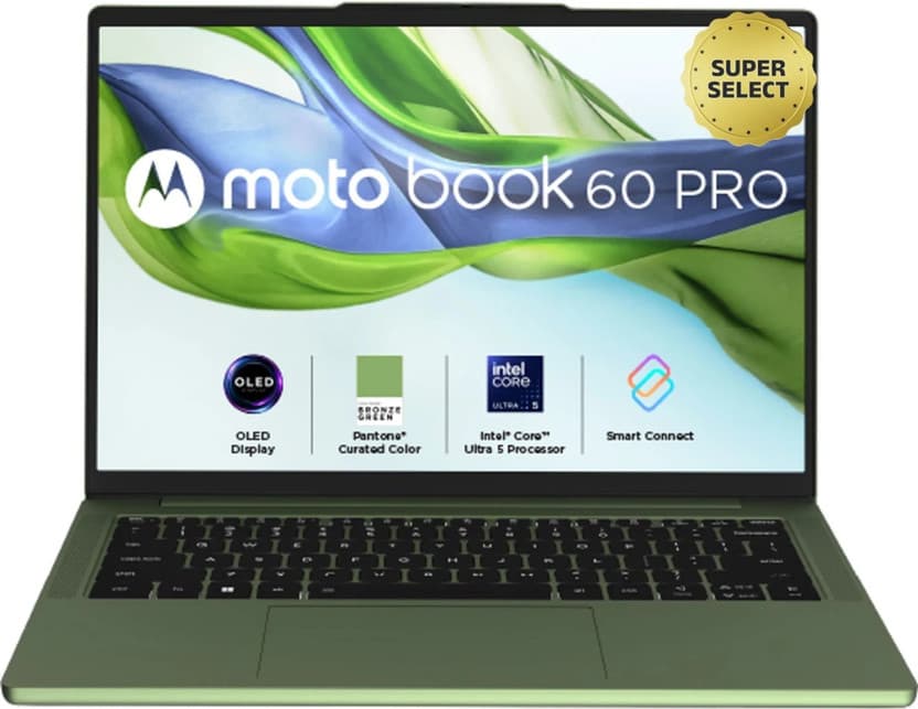 MOTOROLA Motobook 60 Pro Full Metal AI PC 2.8K OLED Intel Core Ul...more 6