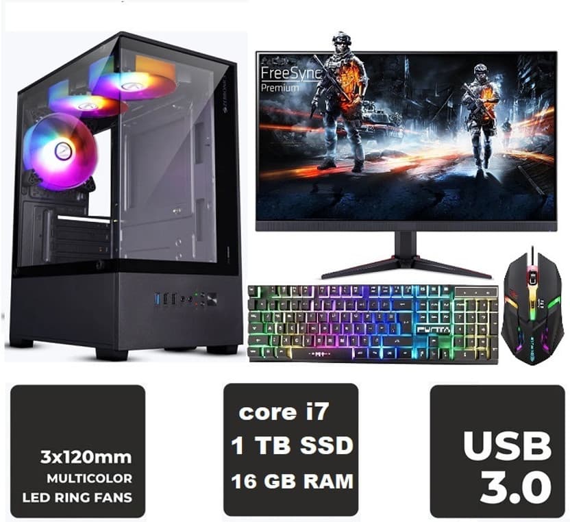 DZAB Intel Core i5 (16 GB / 1 TB / Windows 11) Assembled Desktop ...more 6