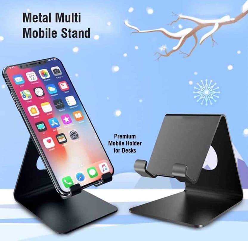 hirdesh DESKTOP MOBILE STAND HOLDER FOR ALL SMARTPHONES AND TABLE...more 4