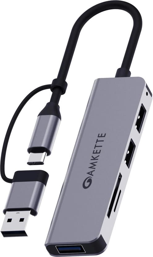 ZEBRONICS Zeb-CT101 10-in-1 Multiport HUB Zeb-CT101 USB Hub (Grey...more 8